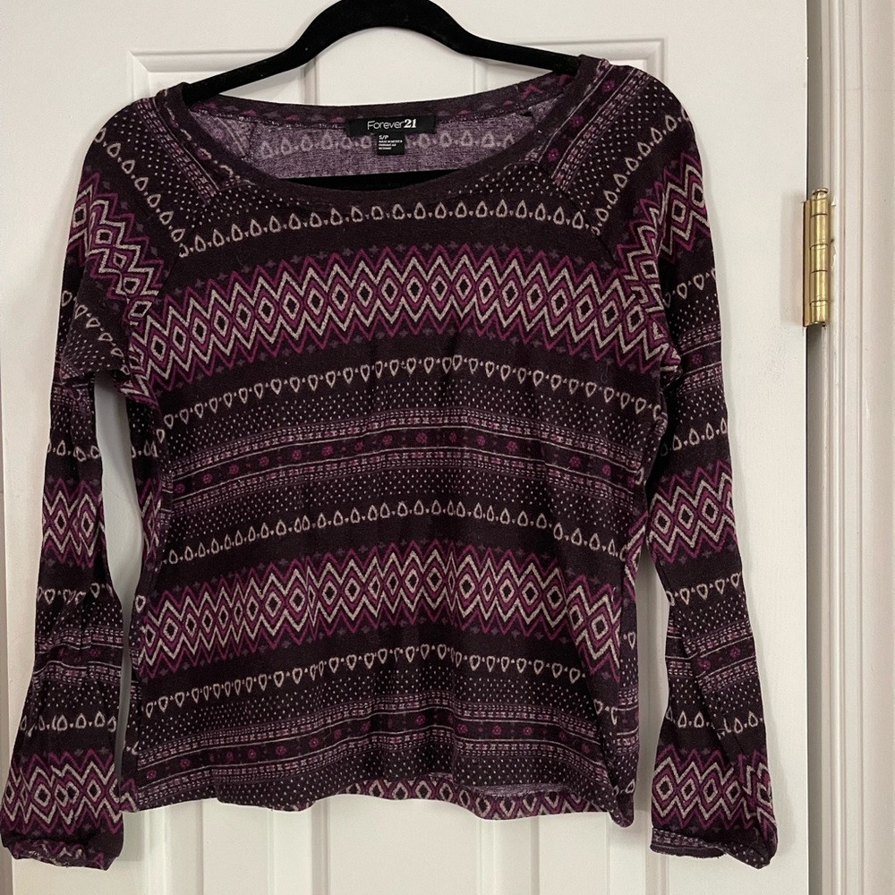 Purple Sweater - Size S